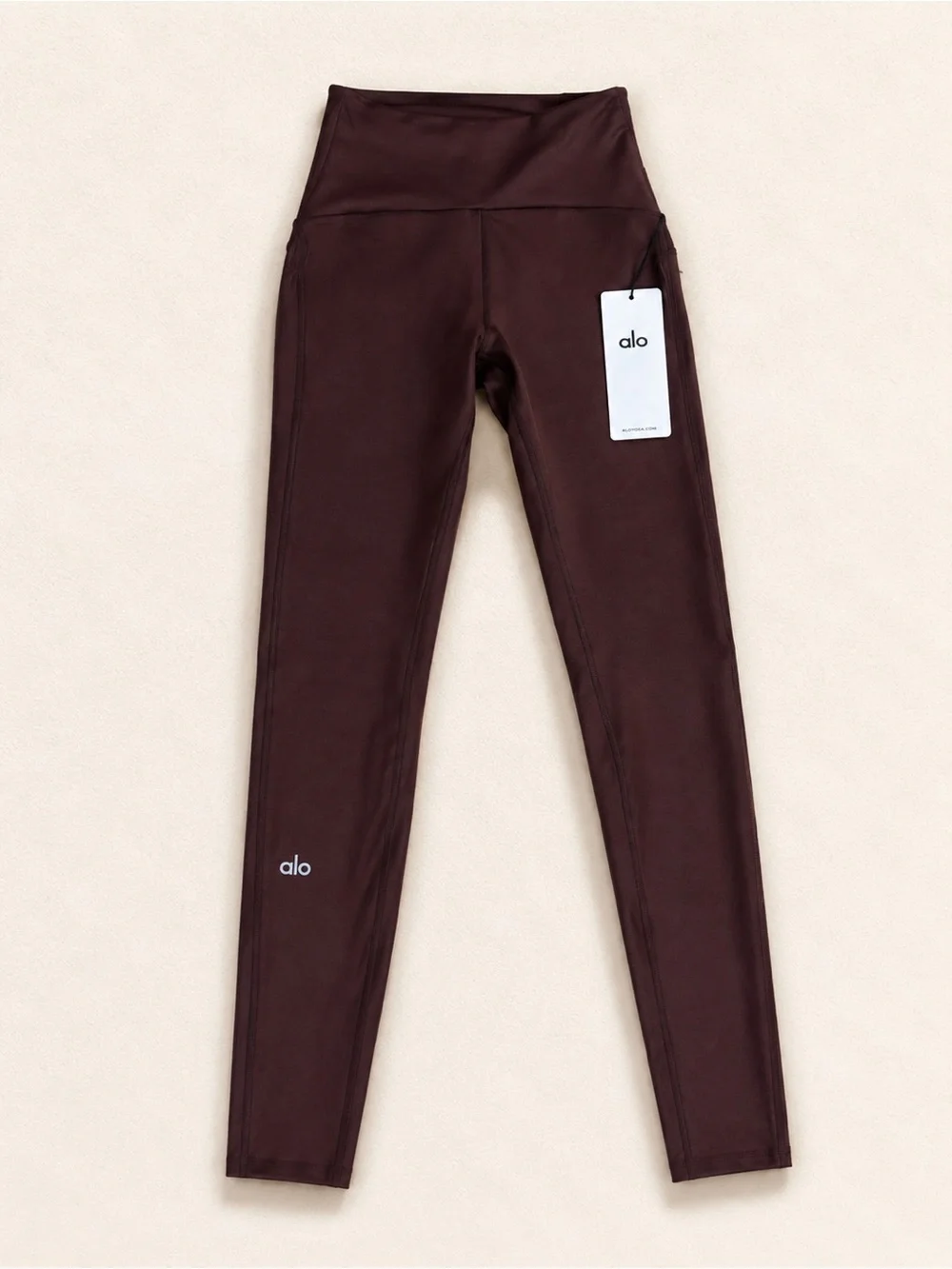 *NWT* ALO Infatuation Set in Brownstone | Top (S) & Leggings (XS) - Picture 3 of 13